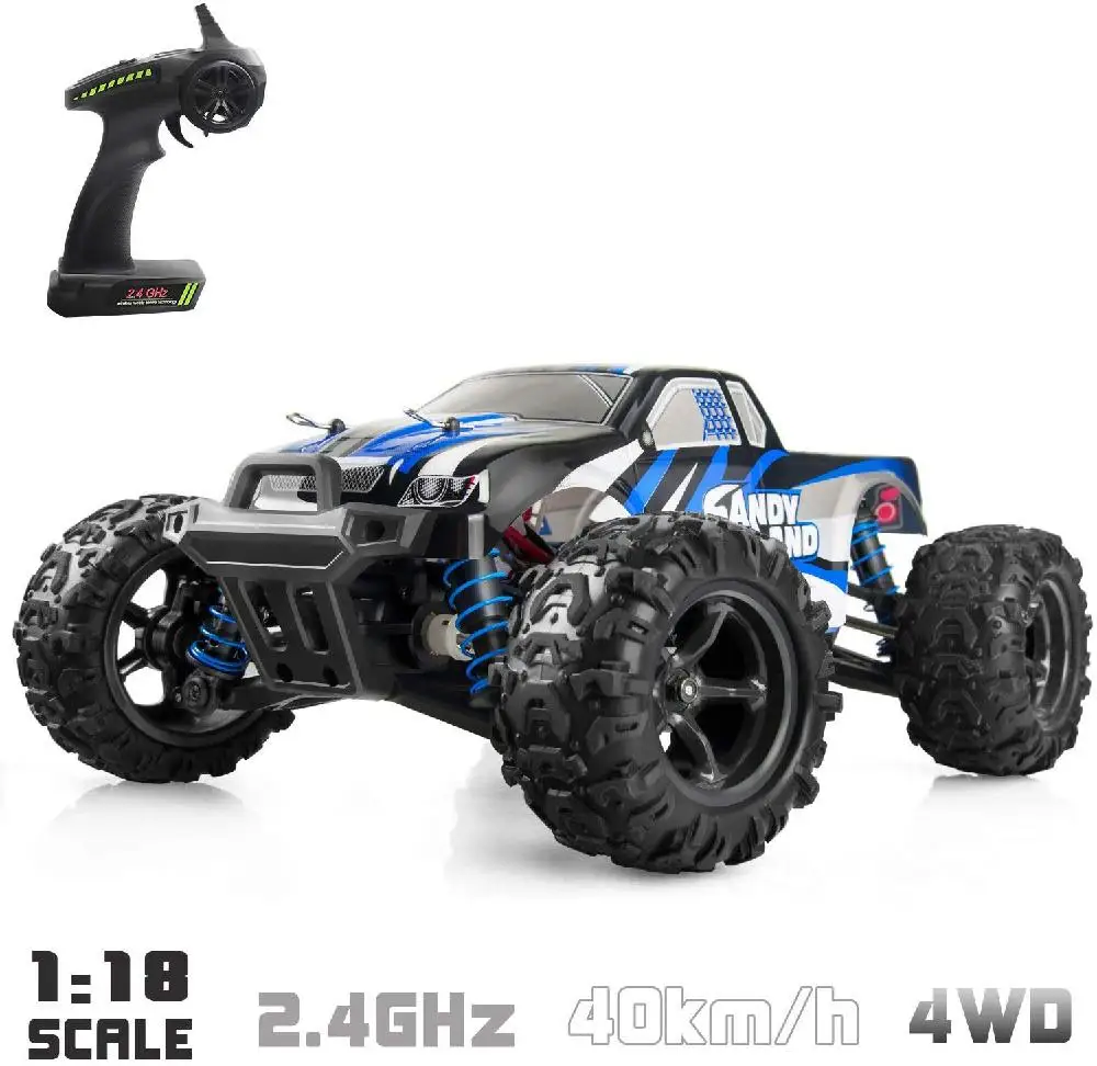 LeadingStar 9300 Remote Control Car 1:18 Scale 2.4Ghz Radio 4WD Fast 30+ MPH RC Terrain Vehicle Electric Off Road Racing Truck
LeadingStar 9300 Remote Control Car 1:18 Scale 2.4Ghz Radio 4WD Fast 30+ MPH RC Terrain Vehicle Electric Off Road Racing Truck