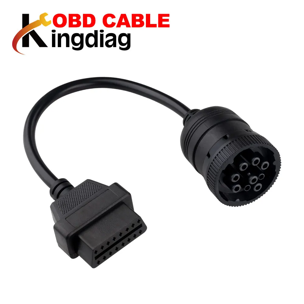 High Quality OBD2 Female 16pin to Deutsch J1939 9pin Truck OBD II Diagnosctic Tool obd2 Connector Cable for the car garage tool
High Quality OBD2 Female 16pin to Deutsch J1939 9pin Truck OBD II Diagnosctic Tool obd2 Connector Cable for the car garage tool