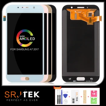 Original 5.7'' Super AMOLED LCD for SAMSUNG Galaxy A7 2017 LCD Display A720 A720F A720M A720Y Touch Screen Digitizer Replacement
Original 5.7'' Super AMOLED LCD for SAMSUNG Galaxy A7 2017 LCD Display A720 A720F A720M A720Y Touch Screen Digitizer Replacement