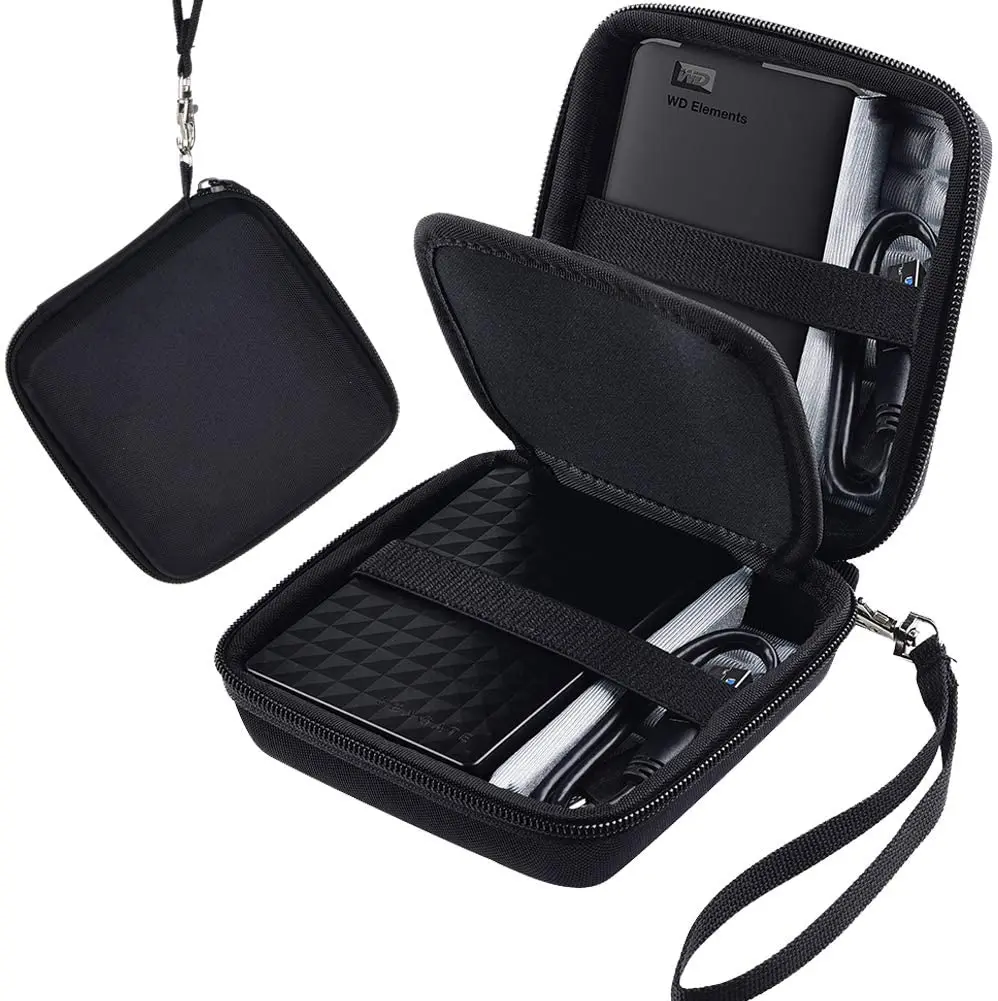 Жесткий Чехол для WD Elements/черный мой паспорт/Toshiba HDTB410XK3AA Canvio Basics/Seagate expanding/Backup Plus Slim