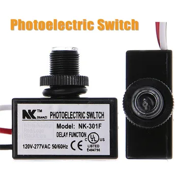 NK-301F Light Control Switch Photocell Dusk Control Eye Switch Controller AC80~277V To Dawn Button Photo
NK-301F Light Control Switch Photocell Dusk Control Eye Switch Controller AC80~277V To Dawn Button Photo