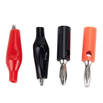 40pcs Red Black Crocodile Alligator Test Clips And Banana Plug
40pcs Red Black Crocodile Alligator Test Clips And Banana Plug