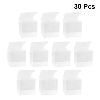30pcs Clear Packing Boxes Thicken PVC Plastic Transparent Candy Boxes Bakery Box Apple Boxes For Banquet Birthday Party Wedding
30pcs Clear Packing Boxes Thicken PVC Plastic Transparent Candy Boxes Bakery Box Apple Boxes For Banquet Birthday Party Wedding