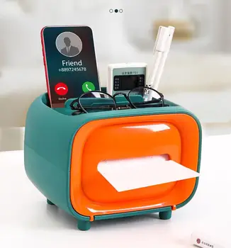 Multifunctional Tissue Box home Desktop Box square Storage Paper Box With Phone Holder Napkin Case Organizer Dispenser
Multifunctional Tissue Box home Desktop Box square Storage Paper Box With Phone Holder Napkin Case Organizer Dispenser