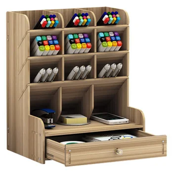 Multi-function Wooden Desktop Pen Holder Office School Storage Case Desk Pen Pencil Organizer Storage Supplies Box Accessories
Multi-function Wooden Desktop Pen Holder Office School Storage Case Desk Pen Pencil Organizer Storage Supplies Box Accessories