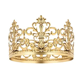 BESTONZON Tiara Crown Party Cake Decoration Crown Hair Ornaments Wedding Supplies Accessories (Gold)
BESTONZON Tiara Crown Party Cake Decoration Crown Hair Ornaments Wedding Supplies Accessories (Gold)