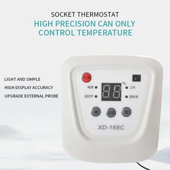 Multi-Function Thermostat Digital Temperature Controller Socket Outlet Timer Switch Sensor Probe Heating Cooling 20V Home use
Multi-Function Thermostat Digital Temperature Controller Socket Outlet Timer Switch Sensor Probe Heating Cooling 20V Home use