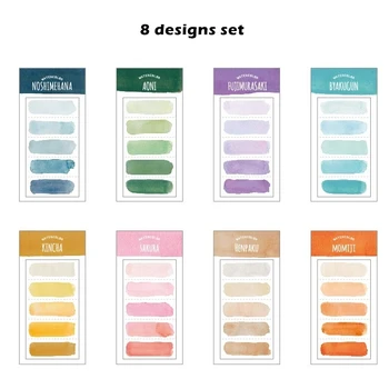 8 Pcs Watercolor Memo Pad Sticky Notes Post Diary Planner Sticker Marker It Tag Stationery Office School Supplies D6309
8 Pcs Watercolor Memo Pad Sticky Notes Post Diary Planner Sticker Marker It Tag Stationery Office School Supplies D6309