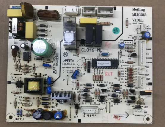 98%New/C1046-ML Refrigerator Circuit Board For Meiling | Бытовая техника