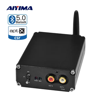 AIYIMA CSR8675+ES9038 APTX HD Bluetooth Decoder DAC Bluetooth 5.0 Receiver Coaxial Fiber RCA Output JRC5532 Decoding
AIYIMA CSR8675+ES9038 APTX HD Bluetooth Decoder DAC Bluetooth 5.0 Receiver Coaxial Fiber RCA Output JRC5532 Decoding