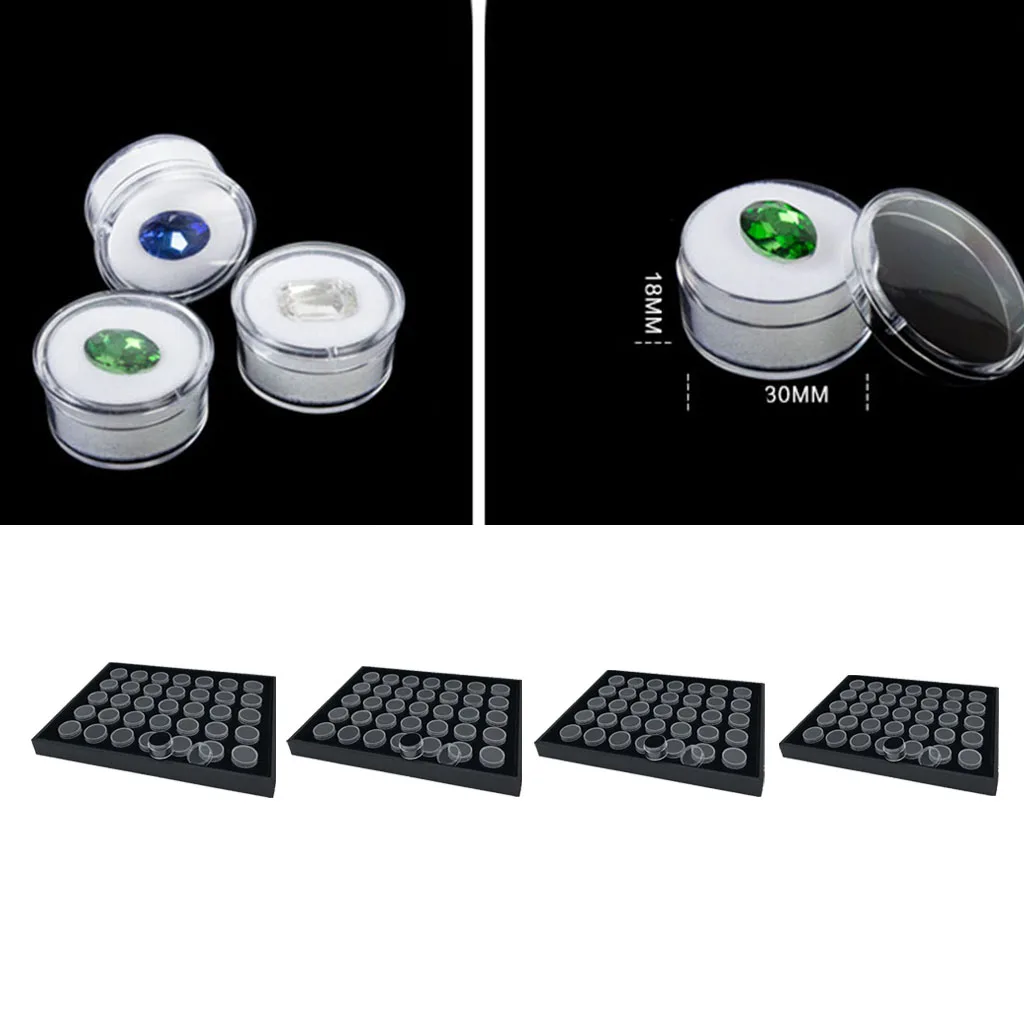 Black Foam Gem Jars Diamond Painting Storage Case Tool Diamond Painting Box Gemstone Beads Organizer Accessories Shockproof Black Foam Gem Jars Diamond Painting Storage Case Tool Diamond Painting Box Gemstone Beads Organizer Accessories Shockproof