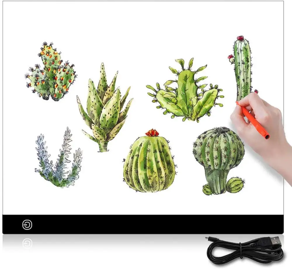 LED Diamond Painting Light Pad Lightpad Board Diamond Painting Accessories Tool Kits A3 A4 A5 Drawing Graphic Tablet Box
LED Diamond Painting Light Pad Lightpad Board Diamond Painting Accessories Tool Kits A3 A4 A5 Drawing Graphic Tablet Box