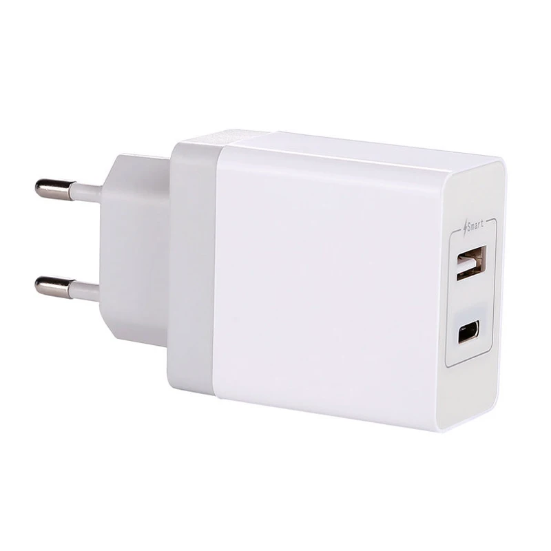 PD smart Dual USB Charger 17W Quick Charge for ios 11 8 plus Android mate 20 Fast Charging Mobile Phone Wall Travel Charger
PD smart Dual USB Charger 17W Quick Charge for ios 11 8 plus Android mate 20 Fast Charging Mobile Phone Wall Travel Charger