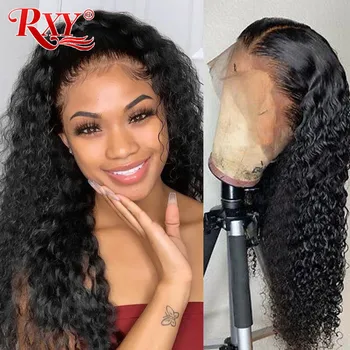 RXY 13x4 Lace Front Human Hair Wig Deep Curly U Part Wig Human Hair Wigs Pre Plucked Deep Part Brazilian M Remy Hair
RXY 13x4 Lace Front Human Hair Wig Deep Curly U Part Wig Human Hair Wigs Pre Plucked Deep Part Brazilian M Remy Hair