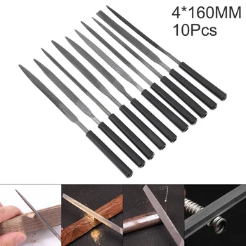 10pcs/lot 160mm Trimming Steel File Set Semi-circular Flat Head Triangle Square File Combination
10pcs/lot 160mm Trimming Steel File Set Semi-circular Flat Head Triangle Square File Combination
