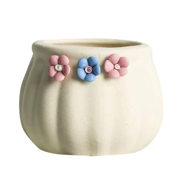 Beautiful Ceramics Pot Succulent pot Plant Mini Pot Garden Flowerpot Succulent Pot HFing 
Beautiful Ceramics Pot Succulent pot Plant Mini Pot Garden Flowerpot Succulent Pot HFing