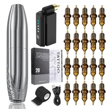 Wireless Battery Tattoo Machine Set 1500mah Wireless Power Supply Professional Complete Tattoo Pen Machine Kit for Body Art New
Wireless Battery Tattoo Machine Set 1500mah Wireless Power Supply Professional Complete Tattoo Pen Machine Kit for Body Art New
