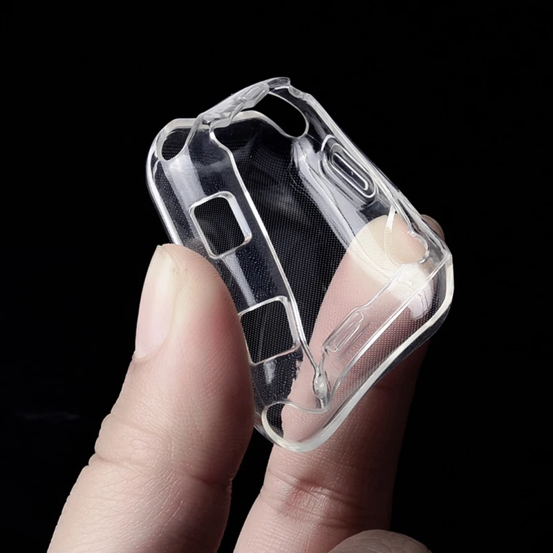 Мягкий чехол для Apple Watch band watch 5 4 3 44 мм 40 мм/42 мм/38 Универсальный Ультратонкий
