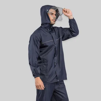 Fashion Unisex Raincoat Protective Split Reflective Raincoat Adult Thick Cover Prevent Splashing Rainwear Drop Shopping W4
Fashion Unisex Raincoat Protective Split Reflective Raincoat Adult Thick Cover Prevent Splashing Rainwear Drop Shopping W4