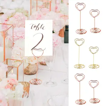QIFU 10pcs Love Shape Metal Photo Clip Wedding Signs Wedding Table Numbers Place Cards Holder Wedding Table Decor Party Supplies
QIFU 10pcs Love Shape Metal Photo Clip Wedding Signs Wedding Table Numbers Place Cards Holder Wedding Table Decor Party Supplies