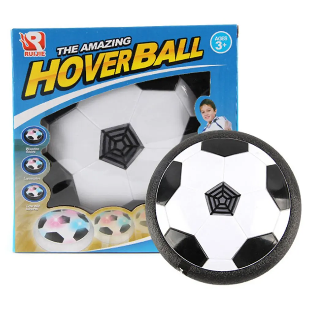 1pc Funny LED Light Flashing Air Power Soccer Ball Disc Indoor Football Toy Multi-surface Hovering Gliding Toy Kids Sports Toys
1pc Funny LED Light Flashing Air Power Soccer Ball Disc Indoor Football Toy Multi-surface Hovering Gliding Toy Kids Sports Toys