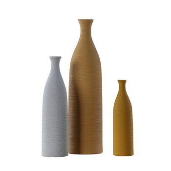 Hand-painted Simmered Brushed Flower Vase Simple Retro Solid Color Ceramic Vase Dry Stoneware Flower Home Furnishings
Hand-painted Simmered Brushed Flower Vase Simple Retro Solid Color Ceramic Vase Dry Stoneware Flower Home Furnishings