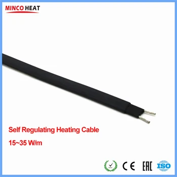 Self-regulating Heating Cable for Water Pipe Frost-free 11.2mm width 
Self-regulating Heating Cable for Water Pipe Frost-free 11.2mm width