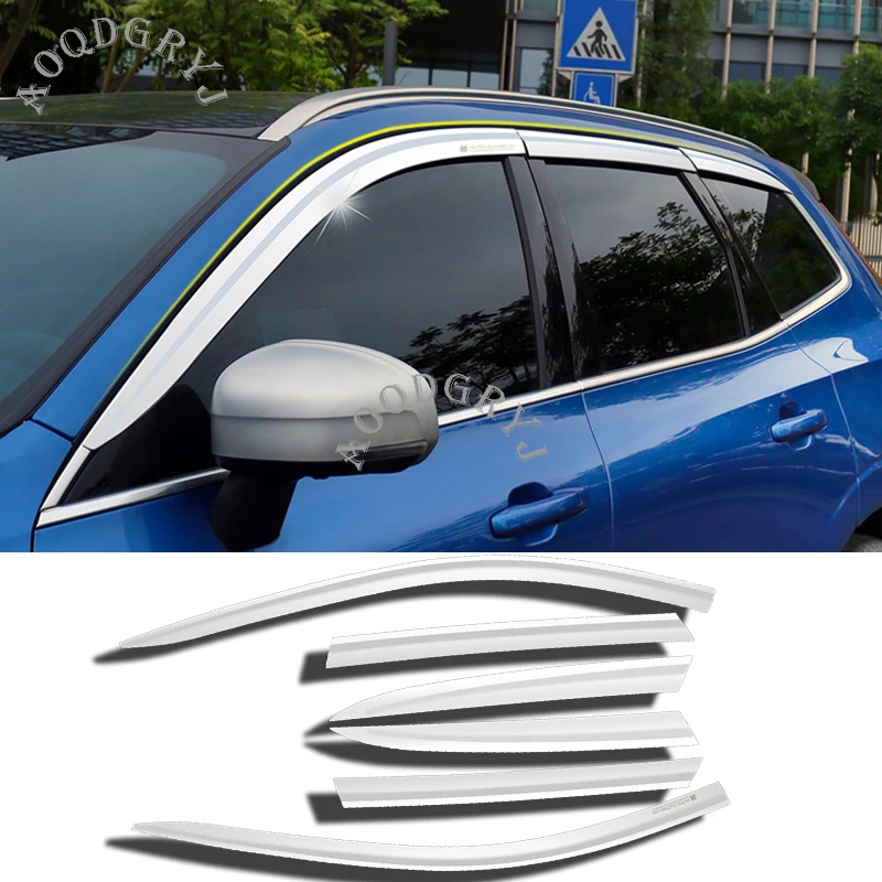 Автомобильный Стайлинг для Volvo XC60 2018-2020 ABS, хромированный козырек для окна, солнцезащитный козырек от дождя, вентиляционный отсек, 6 шт. 
Автомобильный Стайлинг для Volvo XC60 2018-2020 ABS, хромированный козырек для окна, солнцезащитный козырек от дождя, вентиляционный отсек, 6 шт.