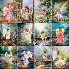 GATYZTORY Oil Painting By Numbers Angel Girl Kits For Adults Handmade DIY Framed On Canvas Home Living Room Decor Acrylic Arts
GATYZTORY Oil Painting By Numbers Angel Girl Kits For Adults Handmade DIY Framed On Canvas Home Living Room Decor Acrylic Arts