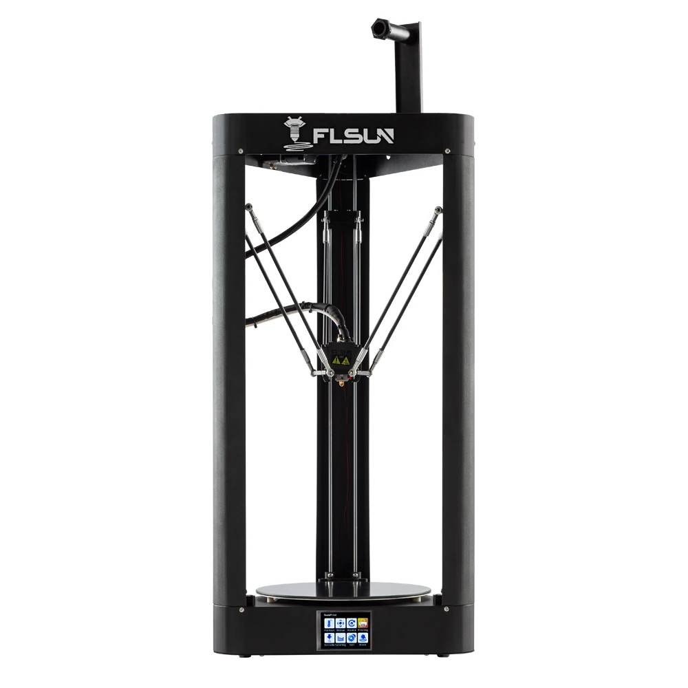 

Flsun New 3D Printer Large Printing Area Kossel Delta Pre-assembly 3D Printer With Heated Bed Touch Screen 1KG Filament
