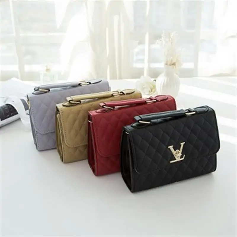 Crossbody bag Top-Handle chic pu small square bag Black Shoulder bag Lock plaid bags for women messenger bags ladies hand bags
Crossbody bag Top-Handle chic pu small square bag Black Shoulder bag Lock plaid bags for women messenger bags ladies hand bags