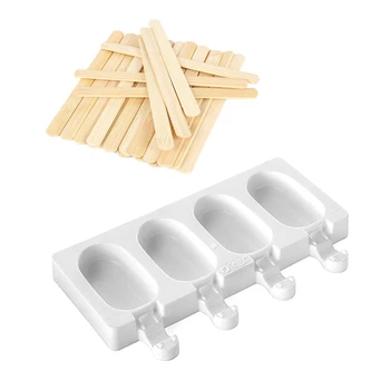 1pc Summer Tray Silicone Frozen Ice + 50 Popsicles Juice Mold Candy Bar Form Maker Lolly Cake Mould Ice Cream Maker TOB
1pc Summer Tray Silicone Frozen Ice + 50 Popsicles Juice Mold Candy Bar Form Maker Lolly Cake Mould Ice Cream Maker TOB