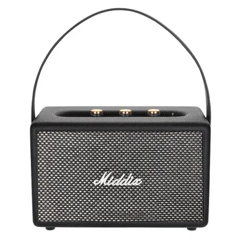 MIDDIX M5 나무 레트로 블루투스 스피커, 야외 휴대용 서브 우퍼, 고품질 가정용 컴퓨터 스피커, 음악 센터