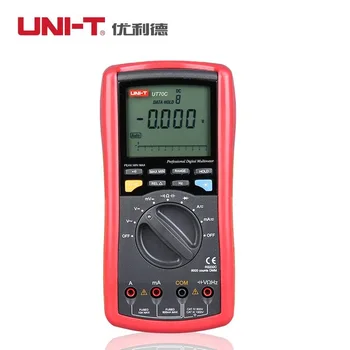 UNIT UNI-T UT70C Ture RMS Auto Range 7999 3 7/8 Counts Intelligent LCD Professional Digital Multimeters & RS232C Backlight
UNIT UNI-T UT70C Ture RMS Auto Range 7999 3 7/8 Counts Intelligent LCD Professional Digital Multimeters & RS232C Backlight