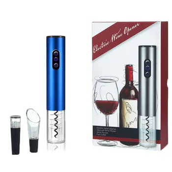 New Electric Bottle Opener Set Home Wine Bottle Opener Four Set Wine Opener(Battery Models)-blue
New Electric Bottle Opener Set Home Wine Bottle Opener Four Set Wine Opener(Battery Models)-blue