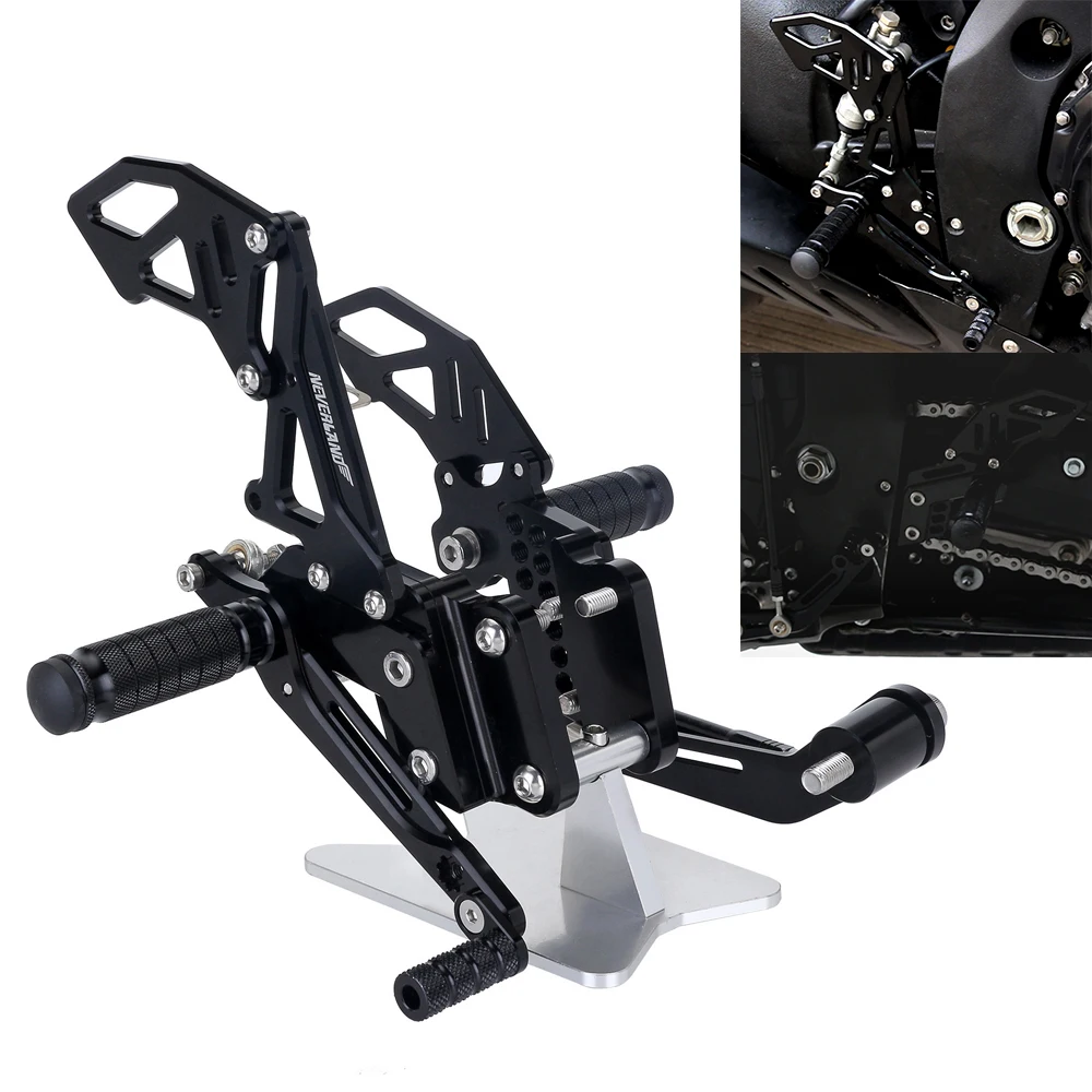 Black Design CNC Motorcycle Reat Footrest Foot Pedal Pegs Set For Suzuli GSX R 600 750 GSX-R GSXR D40
Black Design CNC Motorcycle Reat Footrest Foot Pedal Pegs Set For Suzuli GSX R 600 750 GSX-R GSXR D40