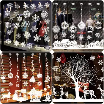 White Christmas Glass Window Stickers No Glue Electrostatic Stickers Christmas Stickers Window Decoration Stickers Pinup Picture
White Christmas Glass Window Stickers No Glue Electrostatic Stickers Christmas Stickers Window Decoration Stickers Pinup Picture