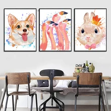 GATYZTORY 3PC Painting By Number Animals Picture Handmade Unique Gift 40x50cm Frame Home Bedroom Decor Oil Paint Wall Picture 
GATYZTORY 3PC Painting By Number Animals Picture Handmade Unique Gift 40x50cm Frame Home Bedroom Decor Oil Paint Wall Picture