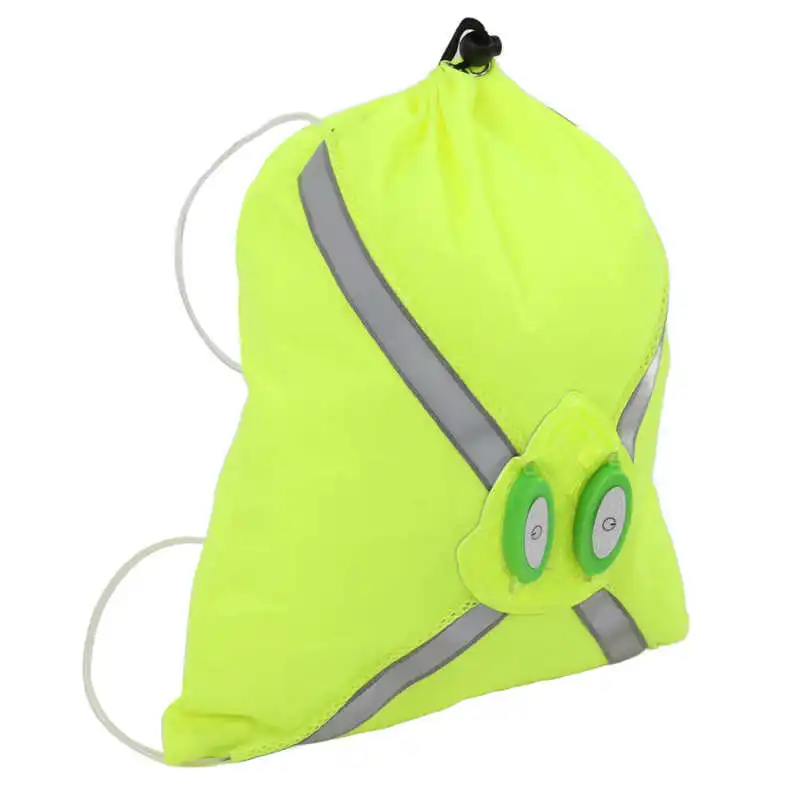 Luminous Reflective Drawstring Backpack High Brightness CR2016 Battery Three Modes LED Fiber Optic Sports Pocket for Cycling for
Luminous Reflective Drawstring Backpack High Brightness CR2016 Battery Three Modes LED Fiber Optic Sports Pocket for Cycling for