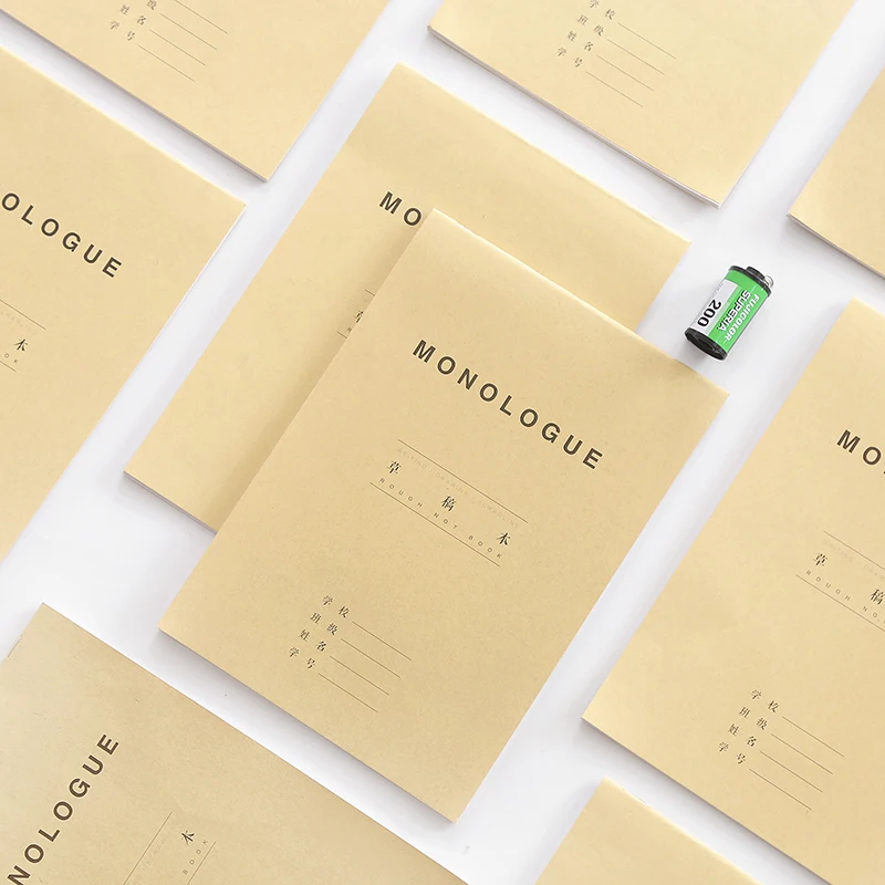 B5 Simple Kraft Paper Notebook Diary Thicken Blank Notepad Sketch Graffiti Drawing Painting Office Student Stationery Supplies
B5 Simple Kraft Paper Notebook Diary Thicken Blank Notepad Sketch Graffiti Drawing Painting Office Student Stationery Supplies