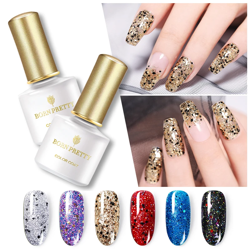BORN PRETTY 6ml Gel Nail Polish Gold Silver Glittery Sequins Soak Off UV Gel Polish Shining Nail Art Gel Varnish Lacque
BORN PRETTY 6ml Gel Nail Polish Gold Silver Glittery Sequins Soak Off UV Gel Polish Shining Nail Art Gel Varnish Lacque