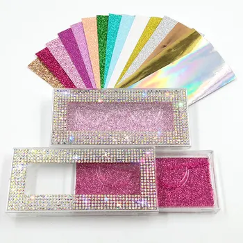 NEW Glitter Diamond Lash Cases 50pcs/lot For 3d Mink Eyelashes Eyelash Packaging Mink Eyelashes empty 
NEW Glitter Diamond Lash Cases 50pcs/lot For 3d Mink Eyelashes Eyelash Packaging Mink Eyelashes empty