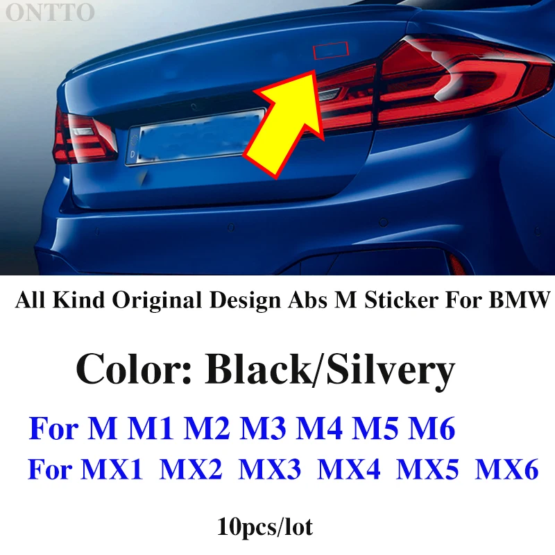 10pcs ABS Car Rear Decoration Sticker Decal Label Original Design For M 3D For BMW M series M1 M2 M3 M4 M5 MX1 MX2 MX3
10pcs ABS Car Rear Decoration Sticker Decal Label Original Design For M 3D For BMW M series M1 M2 M3 M4 M5 MX1 MX2 MX3