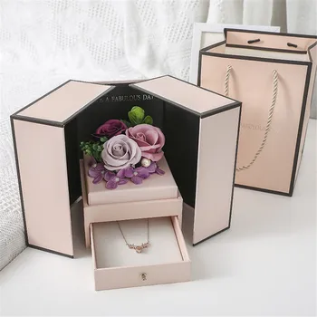 Manufacturers direct soap flower gift box Romantic and creative birthday gift Christmas and valentine's day gifts
Manufacturers direct soap flower gift box Romantic and creative birthday gift Christmas and valentine's day gifts