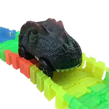 Dinosaur Track Cars Compatible with Magic Tracks and Neo Tracks Light Up Racing Track Accessories with 3 Flashing LED Lights
Dinosaur Track Cars Compatible with Magic Tracks and Neo Tracks Light Up Racing Track Accessories with 3 Flashing LED Lights