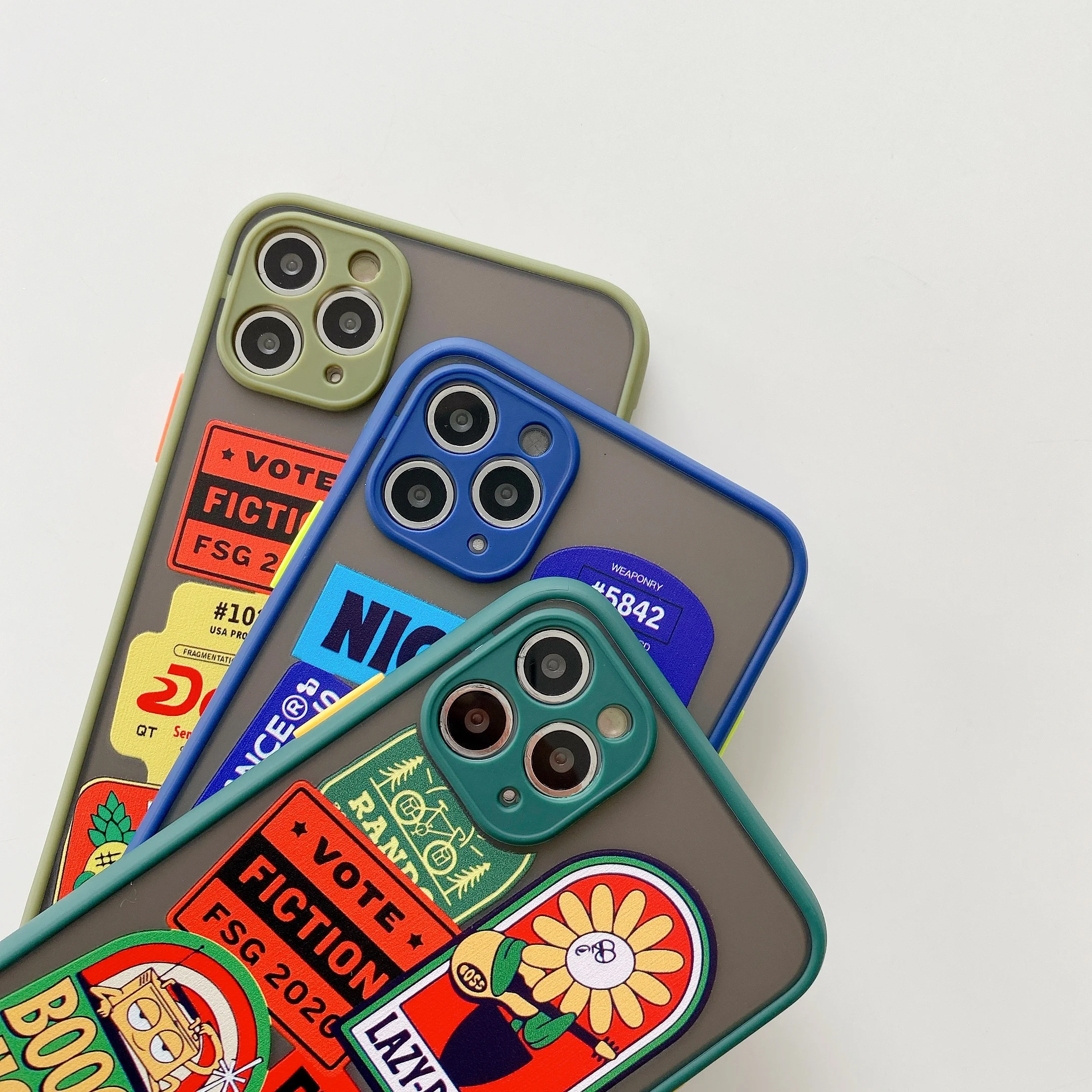 Camera Protective Phone Case For Apple iPhone 11 Pro Max X XR XS Max 8 7 6S 6 Plus Cover Case Fashion Silicon Back Matte Cases
Camera Protective Phone Case For Apple iPhone 11 Pro Max X XR XS Max 8 7 6S 6 Plus Cover Case Fashion Silicon Back Matte Cases