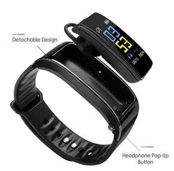 Y3 Smart Band Wristband Talk Bracelet Fitness Tracker Heart Rate Monitor Bluetooth Earphone Smart Band Tracker Wristband
Y3 Smart Band Wristband Talk Bracelet Fitness Tracker Heart Rate Monitor Bluetooth Earphone Smart Band Tracker Wristband