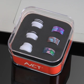 AVCT 6-in-1 Resin 510 810 Drip Tip Convertible Replacement Drip Tip Mouthpiece with Top Part Middle Resin Ring 
AVCT 6-in-1 Resin 510 810 Drip Tip Convertible Replacement Drip Tip Mouthpiece with Top Part Middle Resin Ring