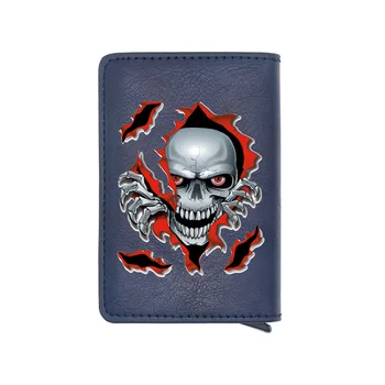 Very Cool Unique Skull Skeleton Digital Printing PU Leather Card Holder Wallet Steampunk Men Women Rfid Aluminum Short Purse 
Very Cool Unique Skull Skeleton Digital Printing PU Leather Card Holder Wallet Steampunk Men Women Rfid Aluminum Short Purse