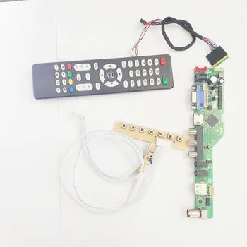 For N173O6 laptop led lcd monitor T.V53 display controller driver card DIY kit HDMI/VGA/AV/USB WLED 17.3" 1600 *900 LVDS 40 pin
For N173O6 laptop led lcd monitor T.V53 display controller driver card DIY kit HDMI/VGA/AV/USB WLED 17.3" 1600 *900 LVDS 40 pin